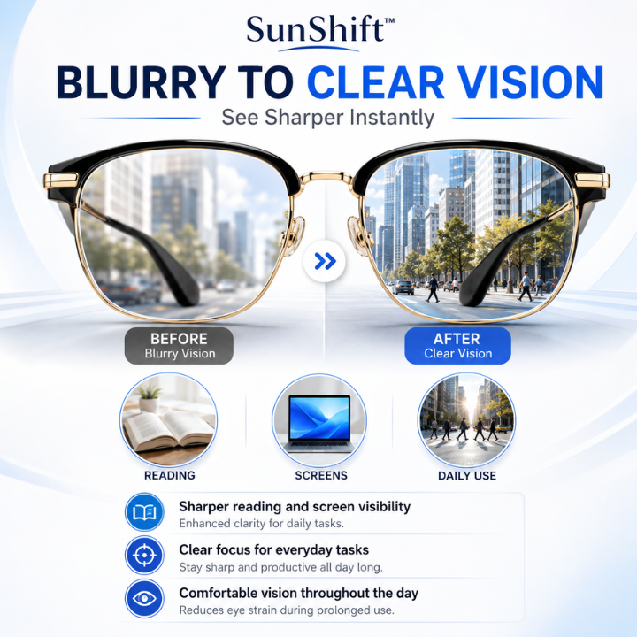 SunShift™ Adaptive Smart Glasses